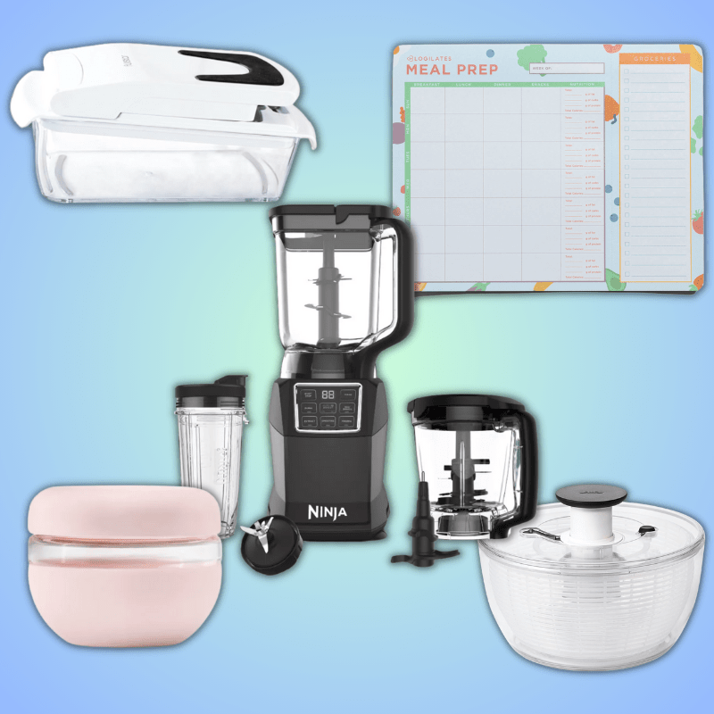 meal prep tools blender fullstar tiktok viral chopper w&p storage bowls blogilates meal prep pad salad spinner